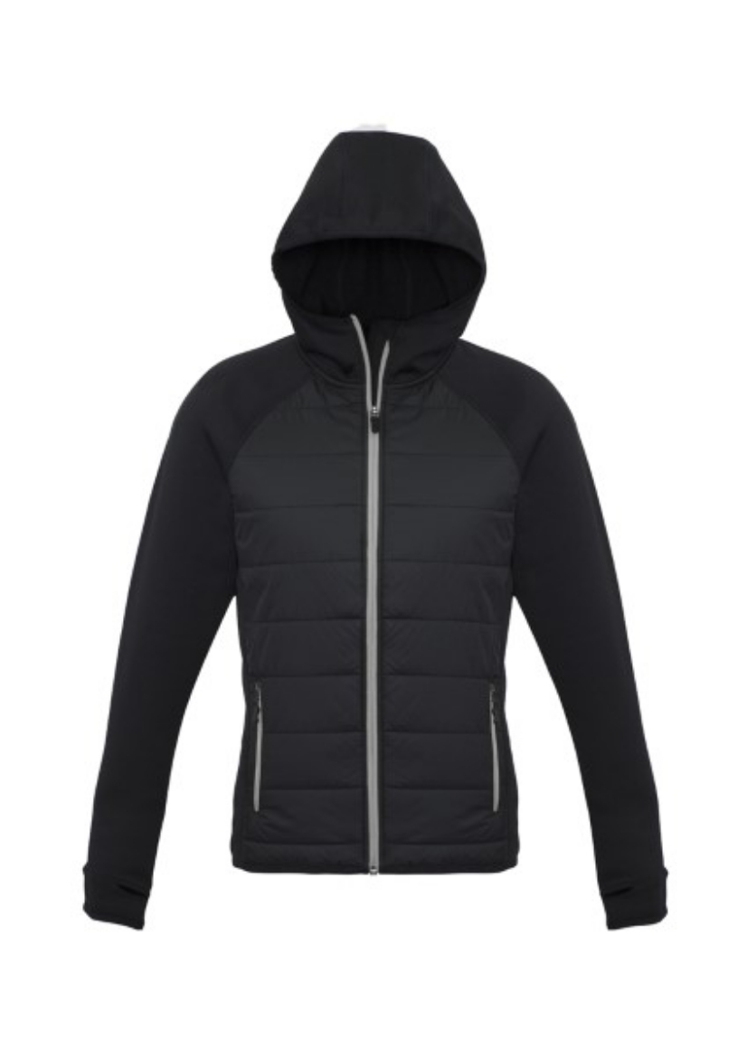 Picture of Biz Collection Ladies Stealth Tech Hybrid Hoodie Jacket